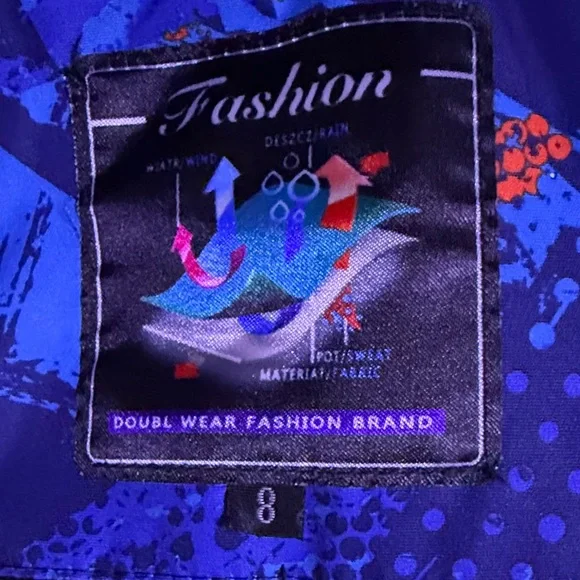 Kids Blue Ski & Snowboard Jacket and Pants Set (Size 8) - Picture 3 of 6